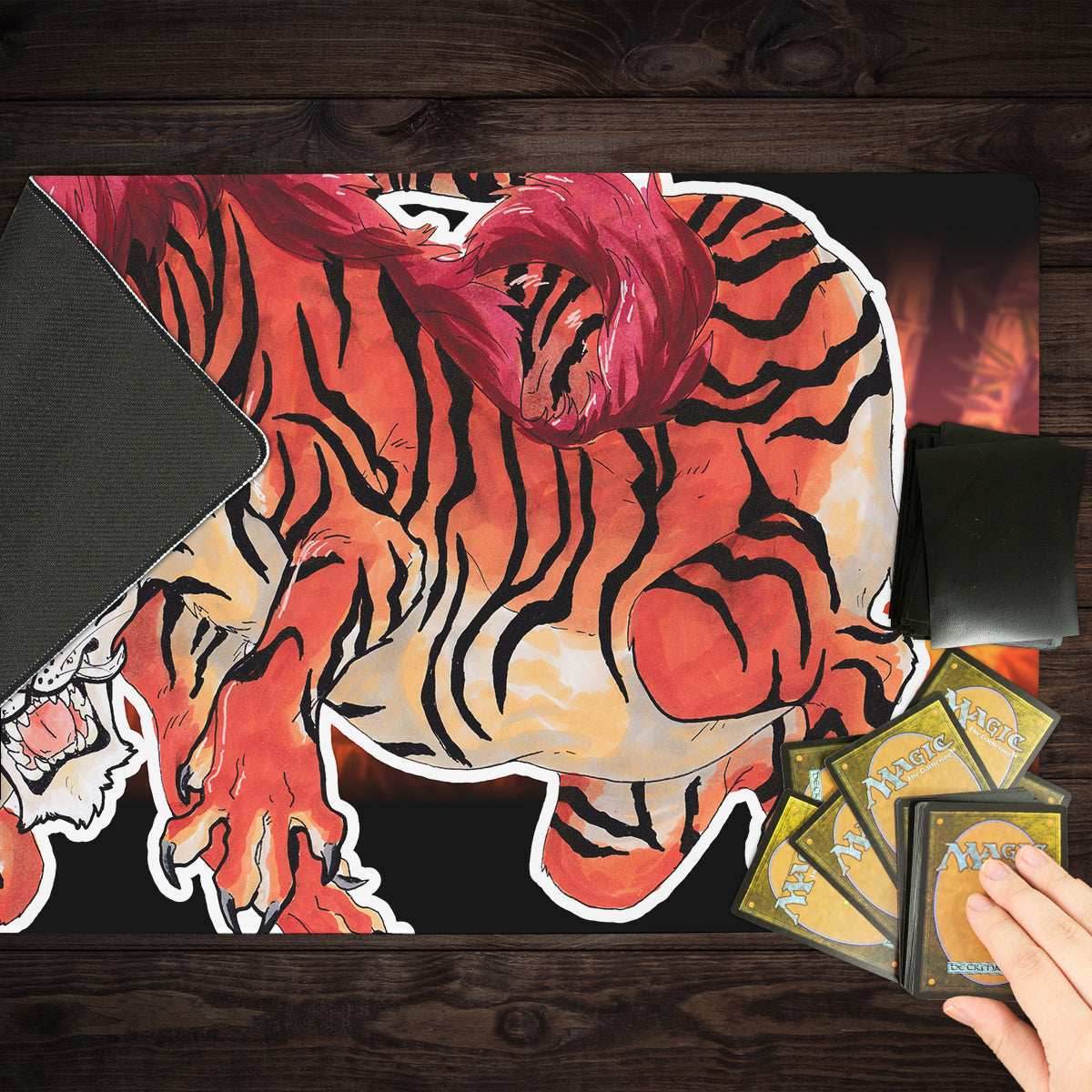 Tiger Dragon Oversized Playmat - Oversized Playmat / Plain