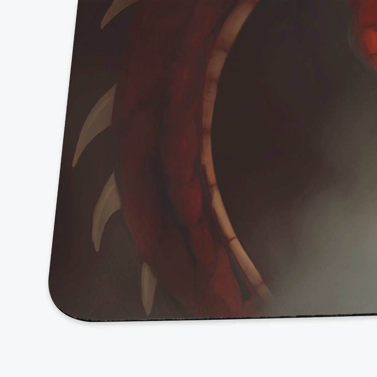 Valiant Red Dragon Playmat - Standard Playmat / Plain