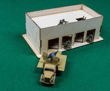 Middle East One Story Building - 28MMDF011-R - 