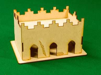 Middle East One Story Building - 28MMDF012-R - 