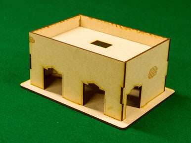 Middle East One Story Building - 28MMDF014-R - 
