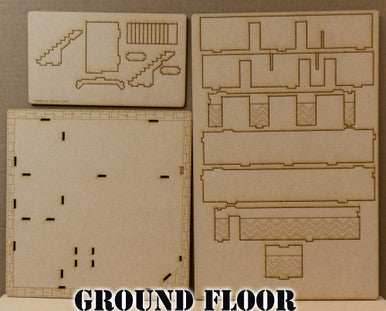 28mm Olympic Hotel from Blackhawk Down - 28MMDF102 - 