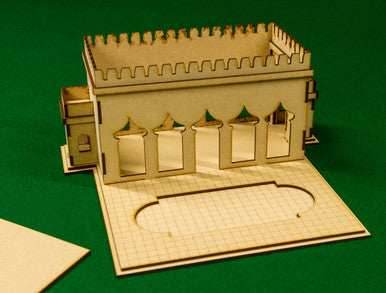 28mm Temple (MDF) - 28MMDF160-BA - 