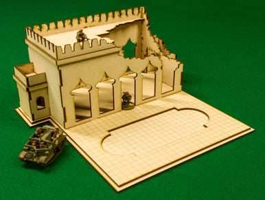 28mm Ruined Temple (MDF) - 28MMDF160-BA2 - 