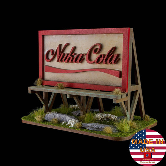 28mm Nuka Cola Billboard - 28MMDF167-2 - 