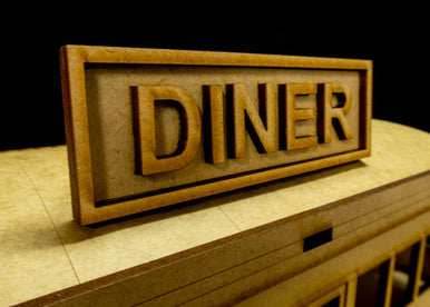 Roadside Diner - 28MMDF271 - 