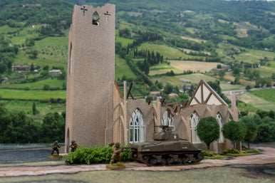 28mm Ruined Church/Cathedral - 28MMDF171 - 