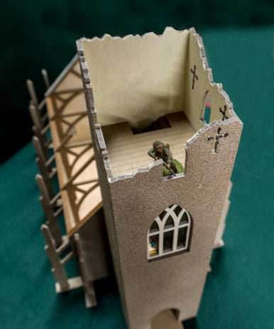 28mm Ruined Church/Cathedral - 28MMDF171 - 