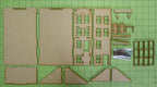 28mm "Brownstone" Row House (MDF) - 28MMDF403