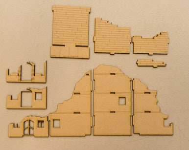 28mm European Building - 28MMDF516 - 