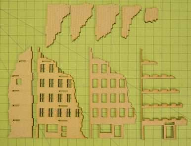28mm European Building - 28MMDF522 - 
