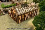 28mm Medium Half Timber House - 28MMDF551 - 