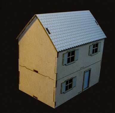 28mm Two Story Country Home - 28MMDF554 - 