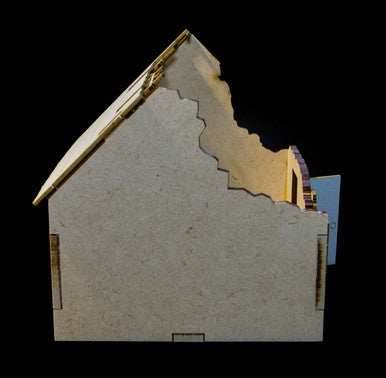 28mm Ruined Small Country Home - 28MMDF555 - 