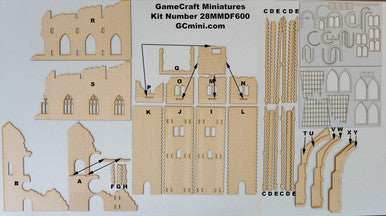 28mm (1/56th scale) Church Bell Tower - 28MMDF600 - 