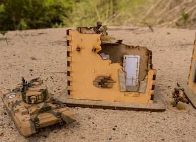 Pre Painted 28mm Middle Eastern Building - 28MPNT099amz - 