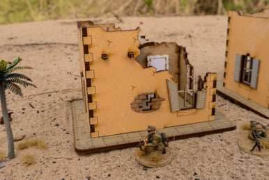 Pre Painted 28mm Middle Eastern Building - 28MPNT099amz - 