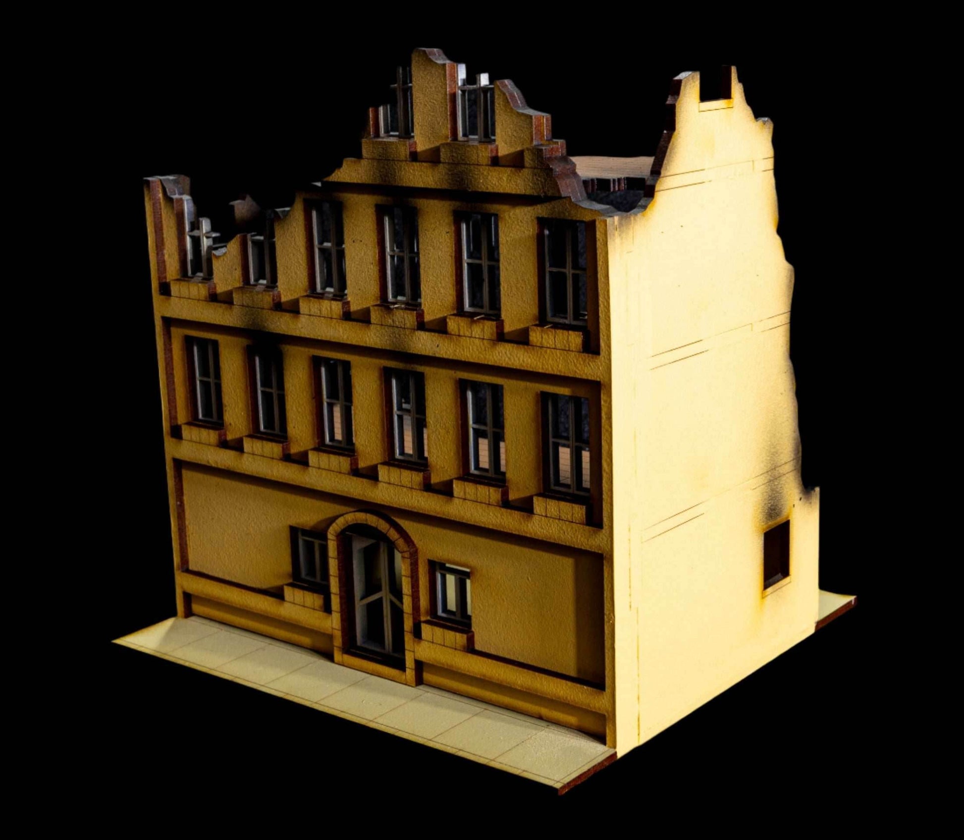 28mm European Building - 28MMDF501 (Painted and Assembled) - 