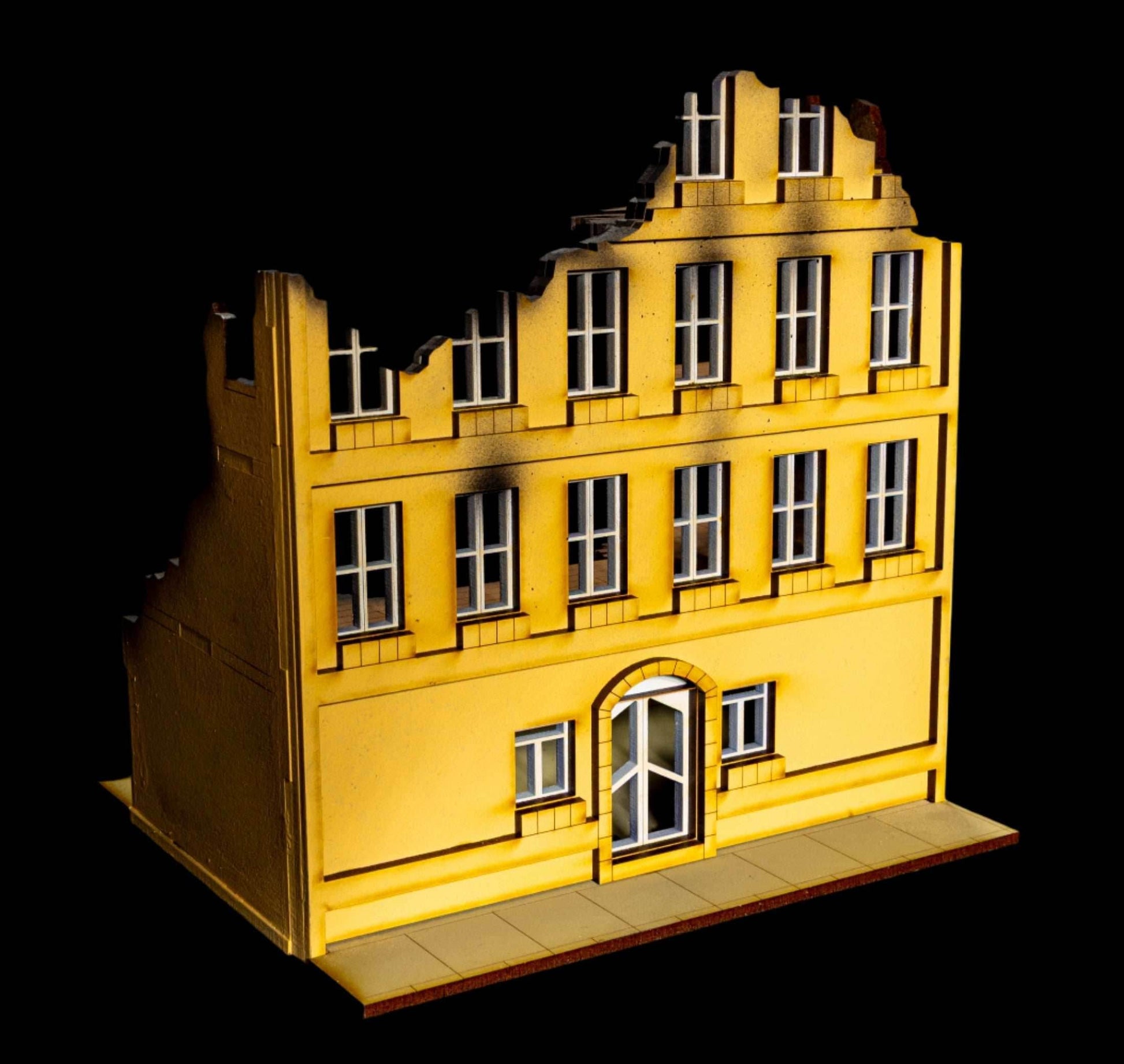 28mm European Building - 28MMDF501 (Painted and Assembled) - 