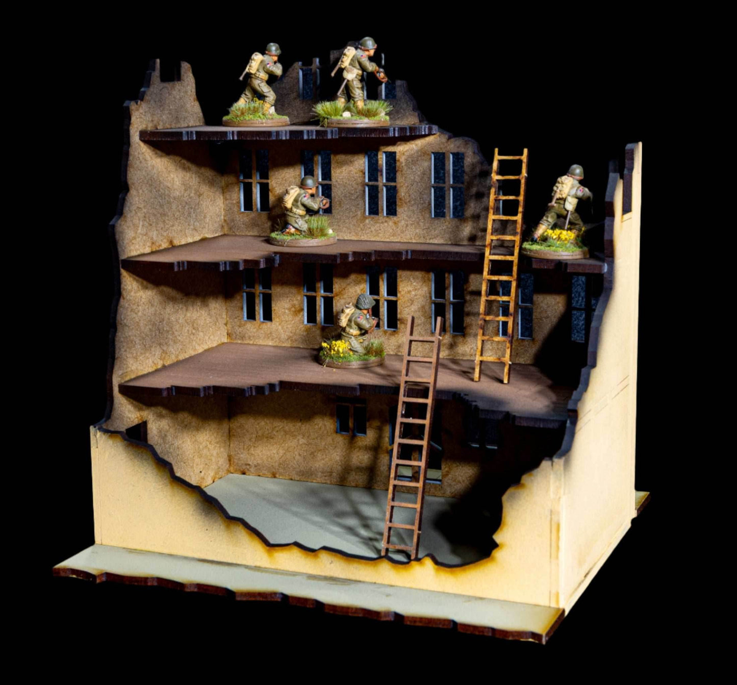 28mm European Building - 28MMDF501 (Painted and Assembled) - 