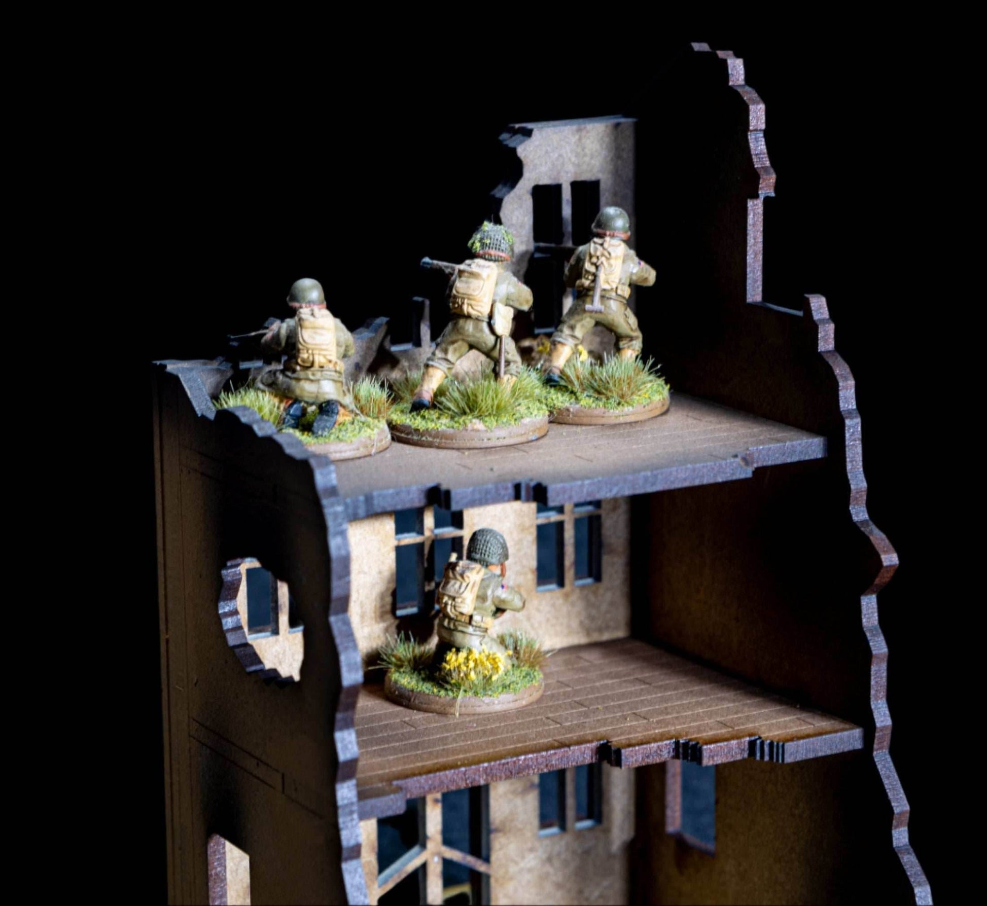 28mm European Building - 28MPNT515 (Painted and Assembled) - 