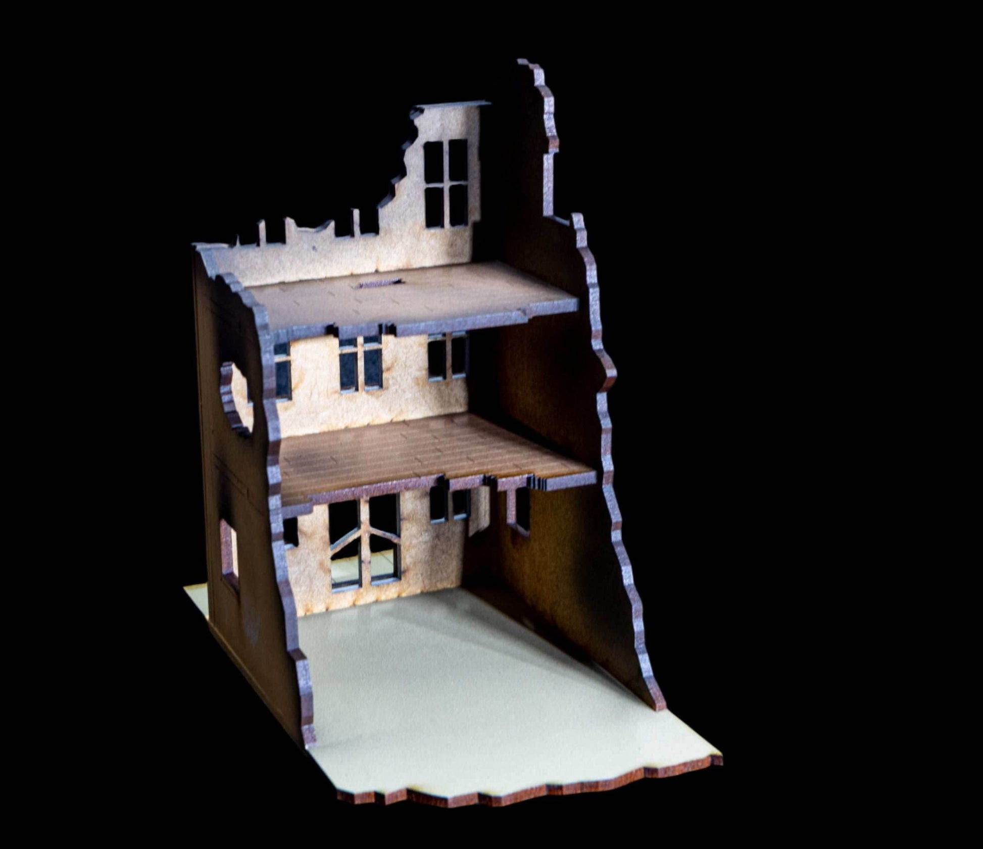 28mm European Building - 28MPNT515 (Painted and Assembled) - 