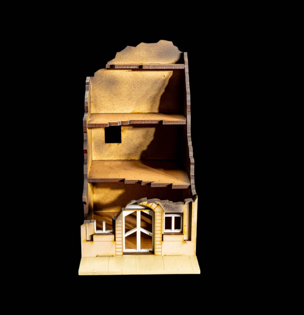 28mm European Building - 28MPNT515 (Painted and Assembled) - 