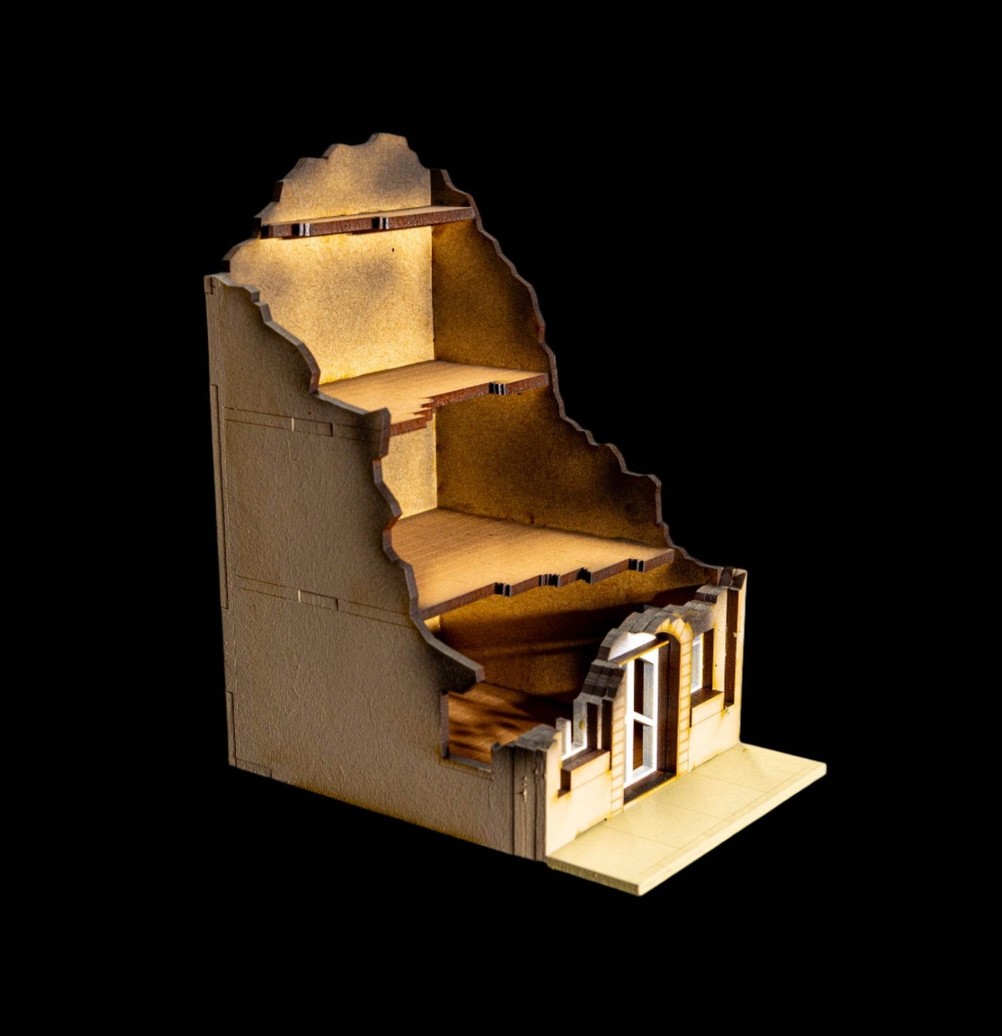 28mm European Building - 28MPNT516 (Painted and Assembled) - 