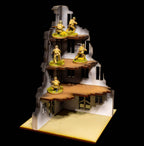 28mm European Corner Building - 28MMDF524-2 (Painted and Assembled) - 
