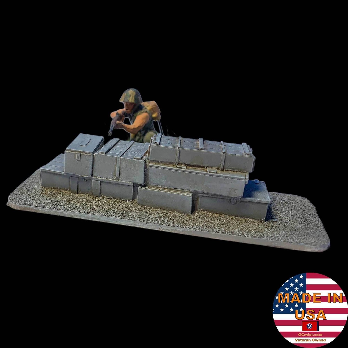 28mm Stack Of Crates - 28MSCE019 - 