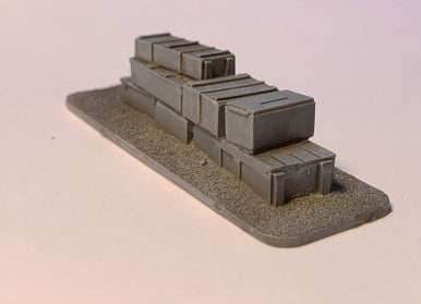 28mm Stack Of Crates - 28MSCE019 - 