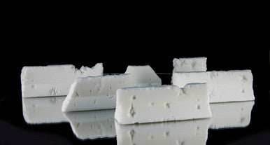 28mm Distressed Concrete Barriers, K-Rails (6 Per Kit) - 28MSCE009 - 