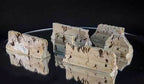 28mm Distressed Concrete Barriers, K-Rails (6 Per Kit) - 28MSCE009 - 