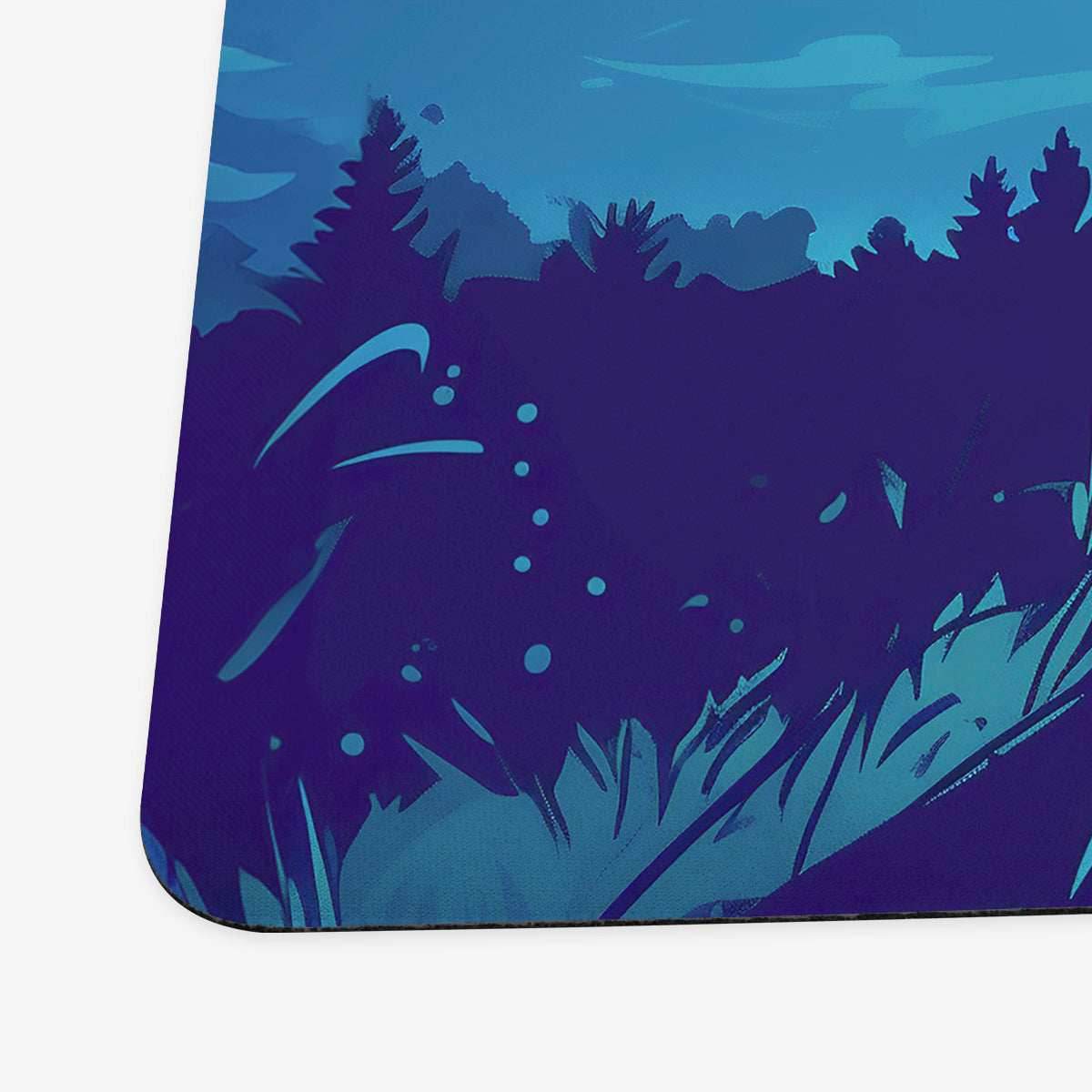 Midnight Blue Dragon Playmat - Standard Playmat / Plain