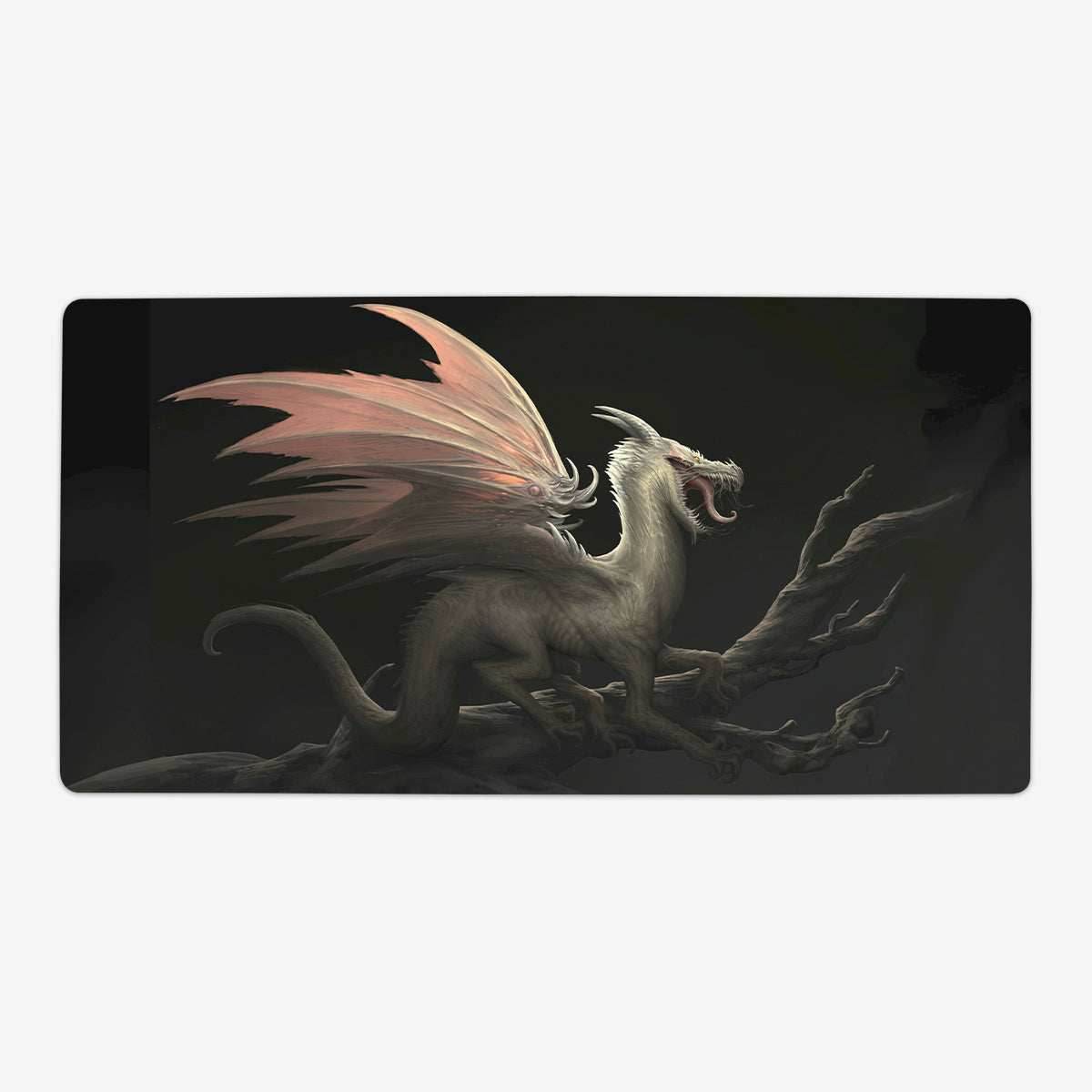 Yawning Dragon Playmat - Oversized Playmat / Plain
