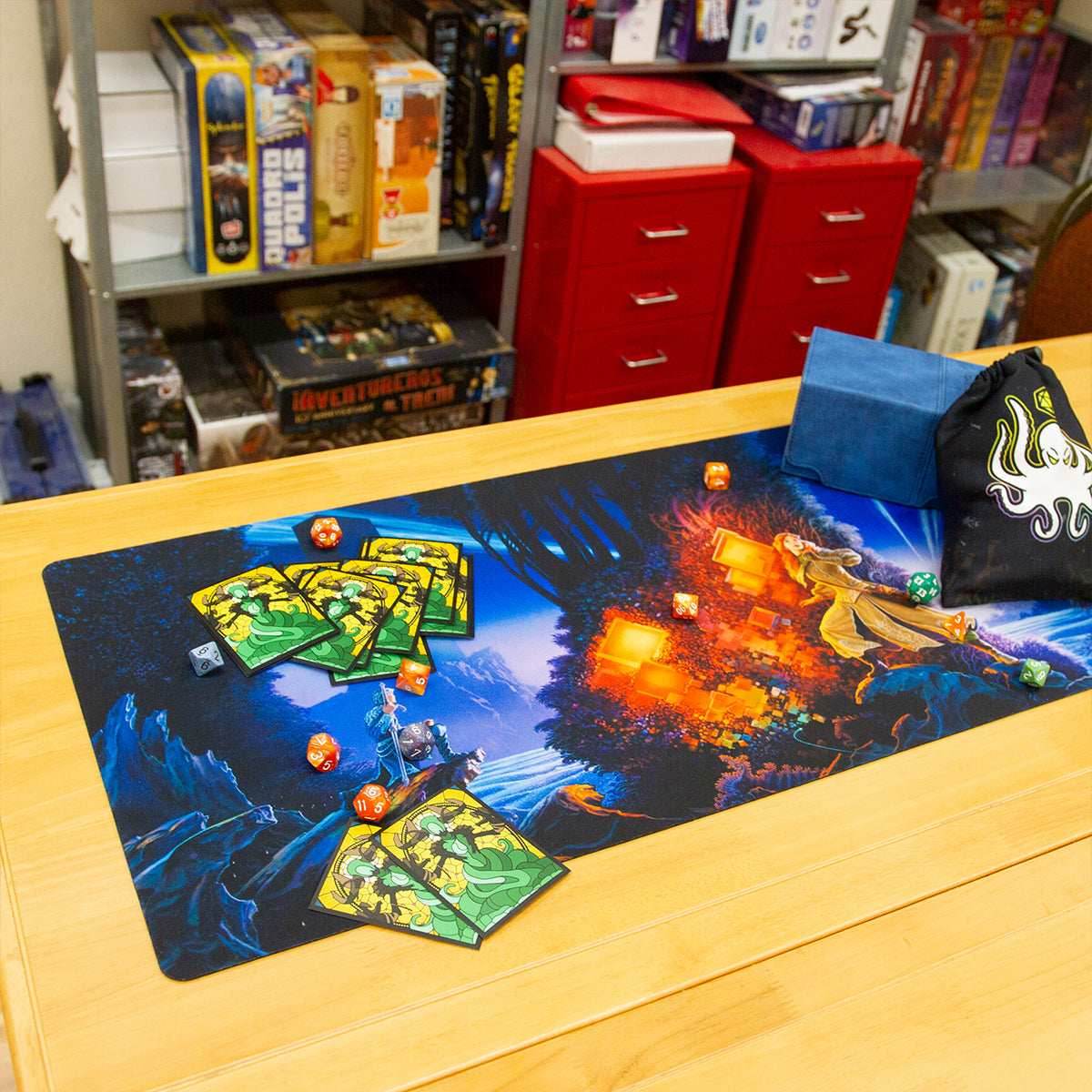 Dragon's Pass Playmat - Standard Playmat / Haunted / Plain