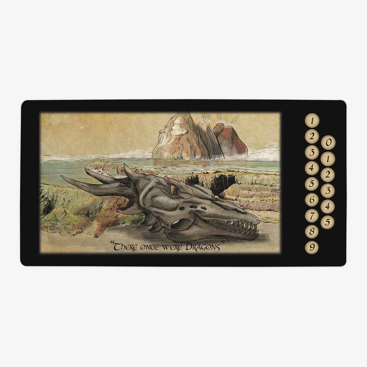 Dragonskull Playmat - Oversized Playmat / Life Counter / Plain