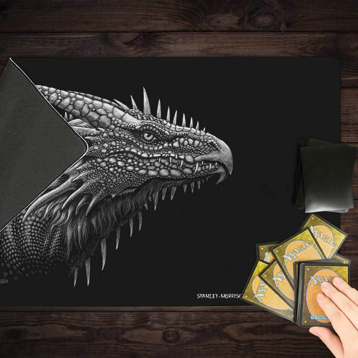 Dragon Lizard Playmat - Standard Playmat / Plain