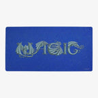 ZooLN Dragonskin Magic Playmat - Oversized Playmat / Blue and Silver / Plain