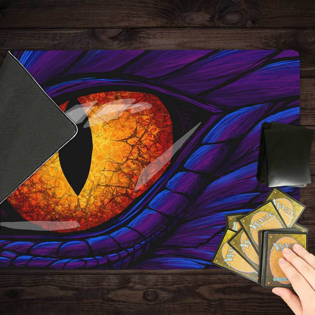 Dragon's Gaze Playmat - Standard Playmat / Plain