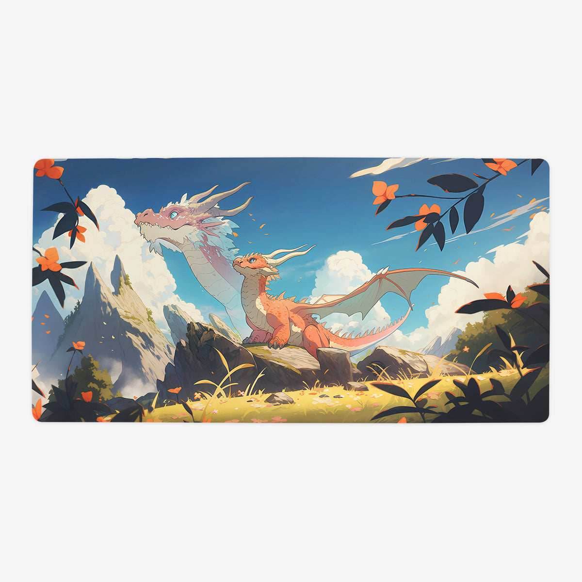 Dragon's First Flight Playmat - Oversized Playmat / Plain