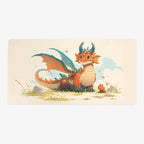 Proud Mama Dragon Playmat - Oversized Playmat / Plain