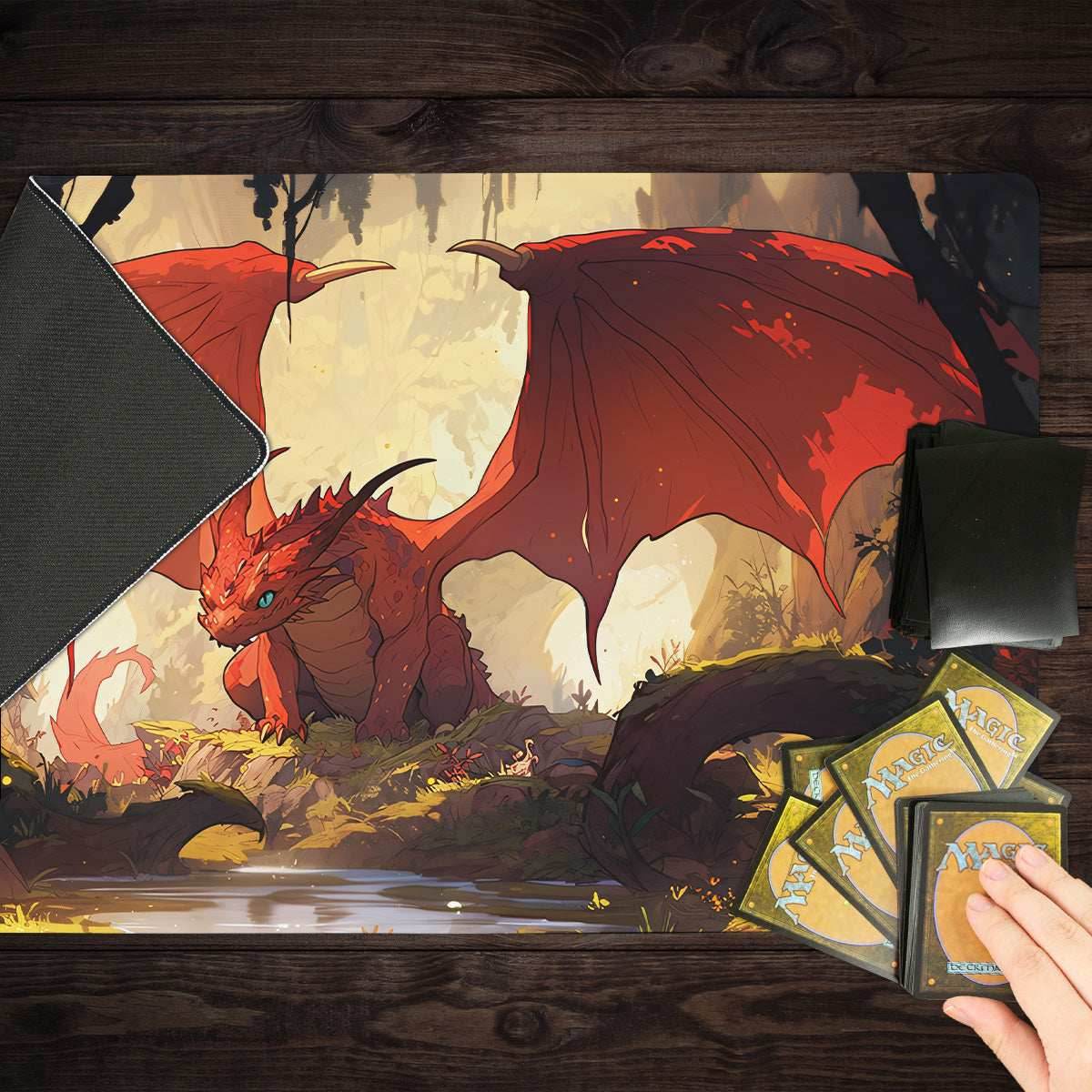 The Eidenmarsh Dragon Playmat - Standard Playmat / Plain