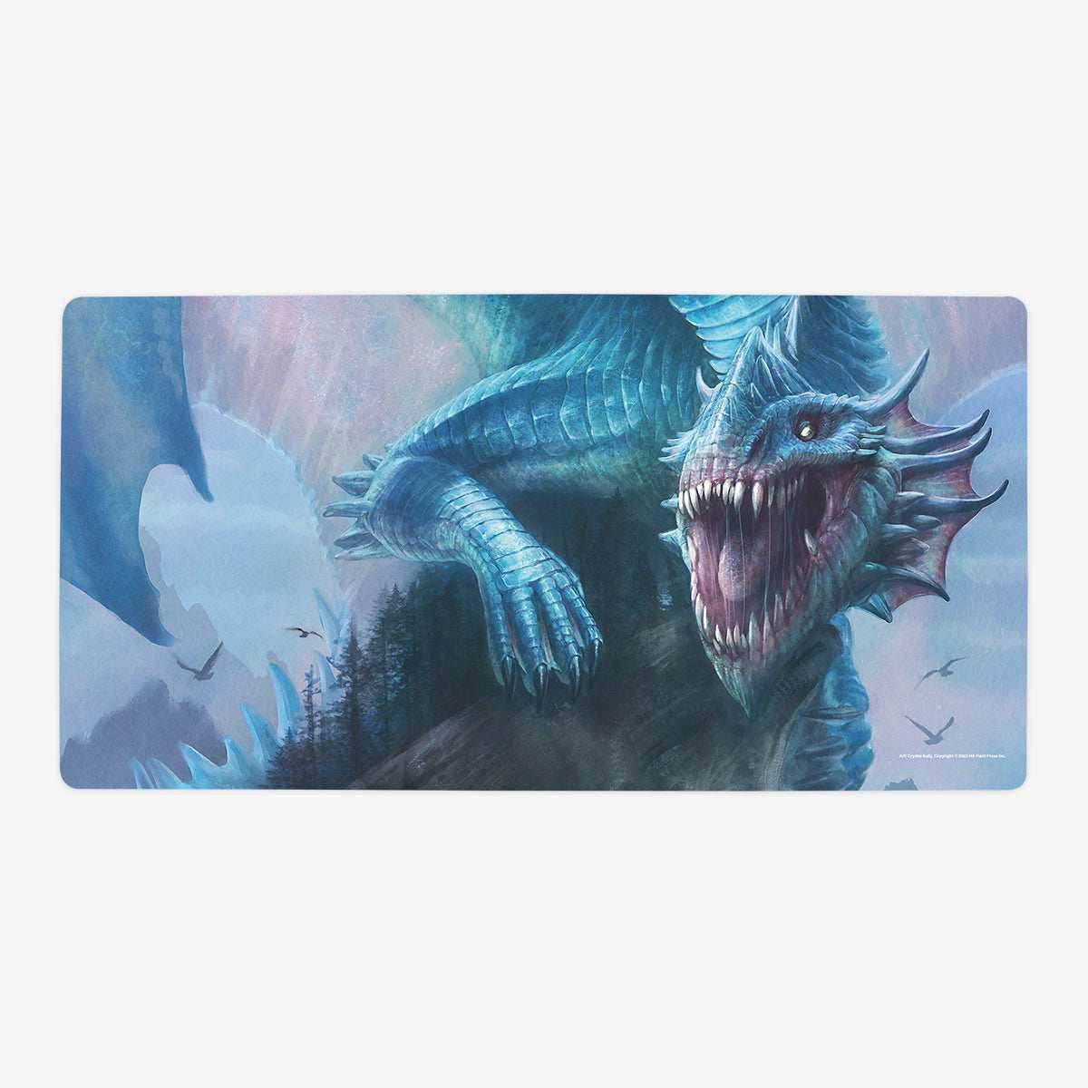 Adult Blue Dragon Playmat - Oversized Playmat / Plain