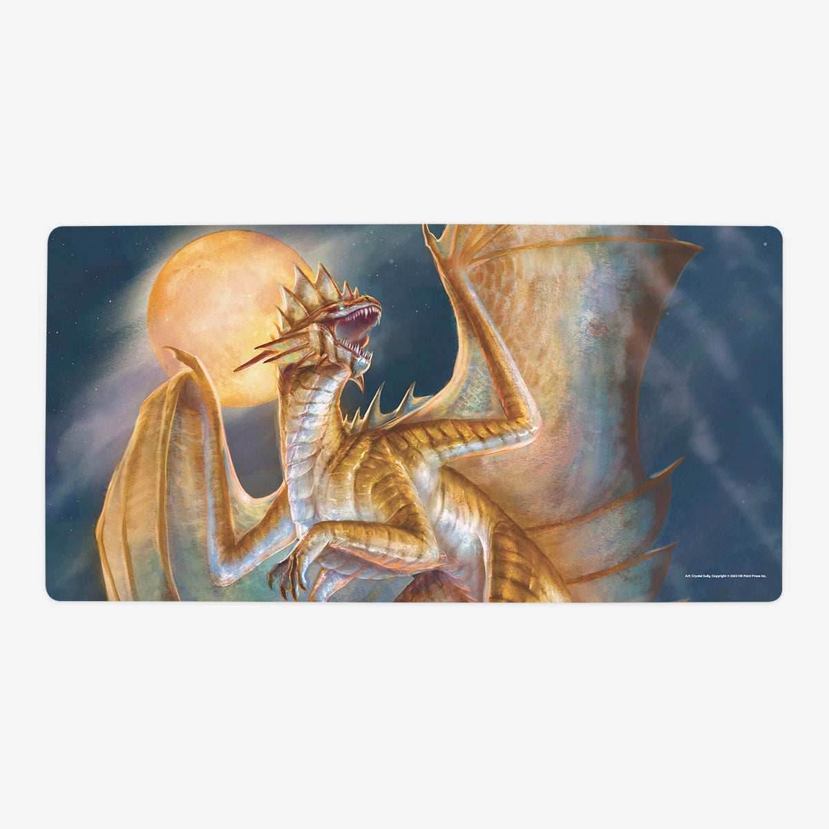 Adult Bronze Dragon Playmat - Oversized Playmat / Plain