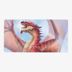 Adult Red Dragon Playmat - Oversized Playmat / Plain