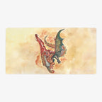 Young Copper Dragon Playmat - Oversized Playmat / Plain