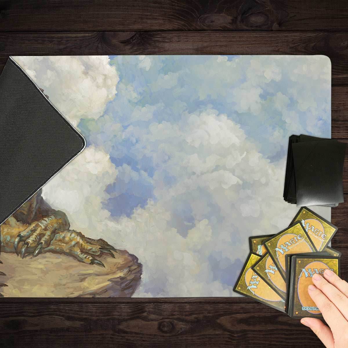 Ancient Brass Dragon Playmat - Standard Playmat / Plain