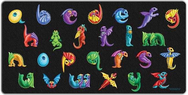 Dragon Babies Playmat - Oversized Playmat / A to Z / Plain