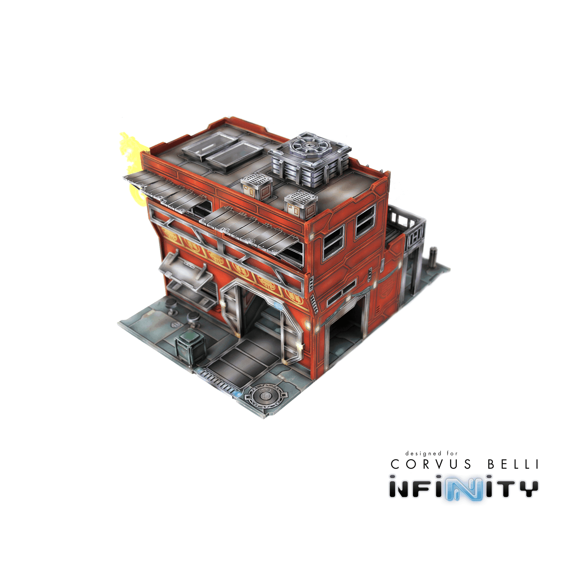 Xiguan Vendor Flat - Color Printed in Red